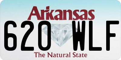AR license plate 620WLF
