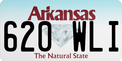 AR license plate 620WLI