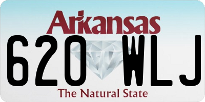 AR license plate 620WLJ