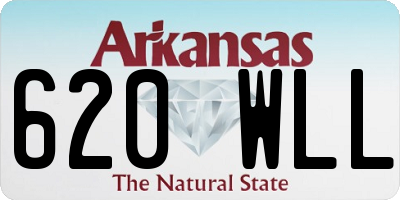 AR license plate 620WLL