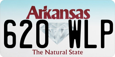 AR license plate 620WLP