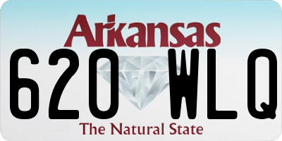 AR license plate 620WLQ