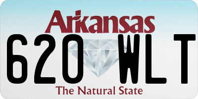 AR license plate 620WLT