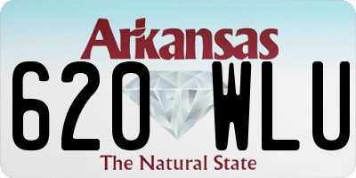 AR license plate 620WLU