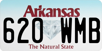 AR license plate 620WMB