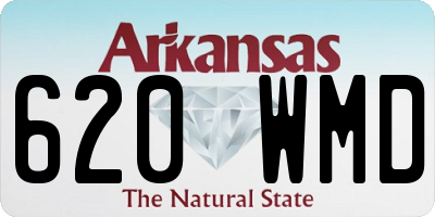 AR license plate 620WMD