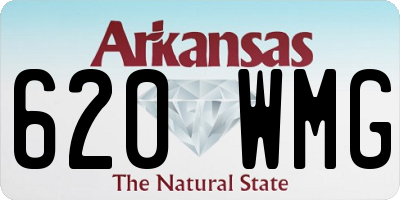 AR license plate 620WMG