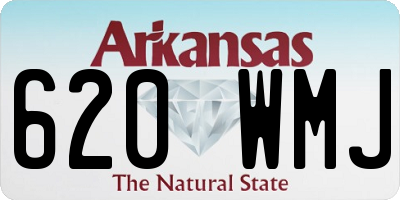 AR license plate 620WMJ