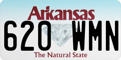 AR license plate 620WMN