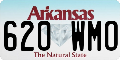 AR license plate 620WMO