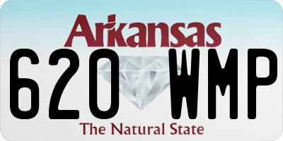AR license plate 620WMP
