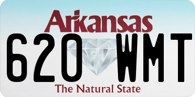 AR license plate 620WMT