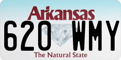 AR license plate 620WMY