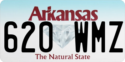 AR license plate 620WMZ