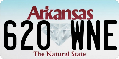AR license plate 620WNE