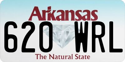 AR license plate 620WRL