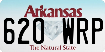 AR license plate 620WRP