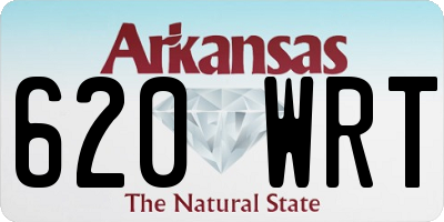AR license plate 620WRT