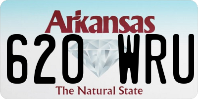 AR license plate 620WRU