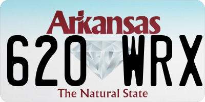 AR license plate 620WRX