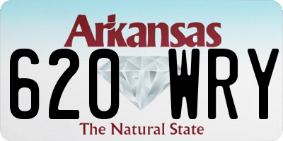AR license plate 620WRY