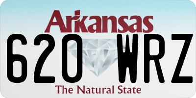 AR license plate 620WRZ