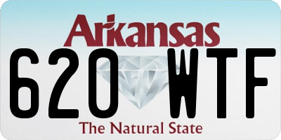 AR license plate 620WTF