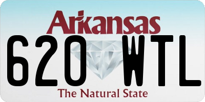 AR license plate 620WTL