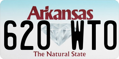 AR license plate 620WTO