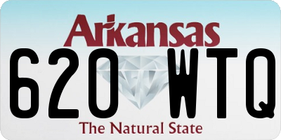 AR license plate 620WTQ