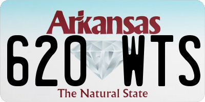 AR license plate 620WTS