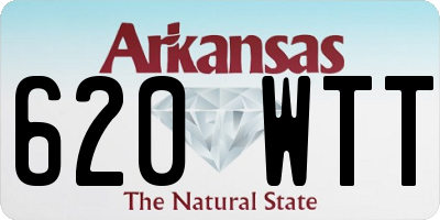 AR license plate 620WTT