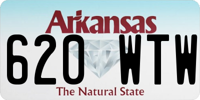 AR license plate 620WTW