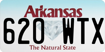 AR license plate 620WTX
