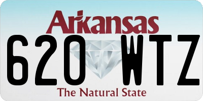 AR license plate 620WTZ