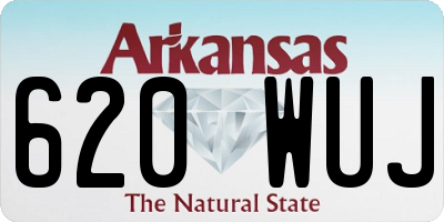 AR license plate 620WUJ