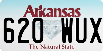 AR license plate 620WUX