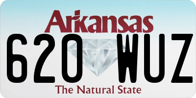 AR license plate 620WUZ