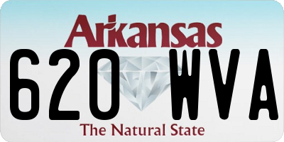 AR license plate 620WVA