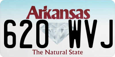 AR license plate 620WVJ