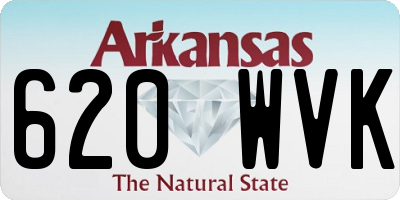 AR license plate 620WVK