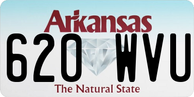 AR license plate 620WVU