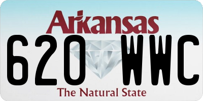 AR license plate 620WWC