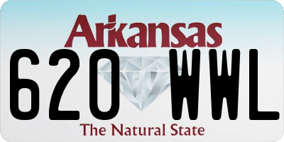 AR license plate 620WWL