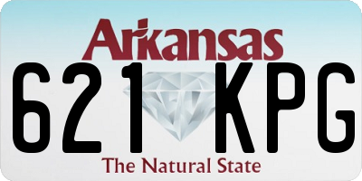 AR license plate 621KPG