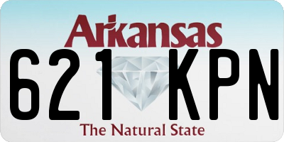 AR license plate 621KPN