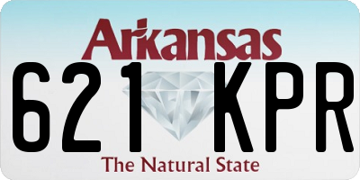 AR license plate 621KPR