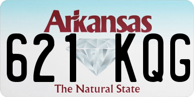 AR license plate 621KQG