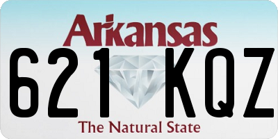 AR license plate 621KQZ