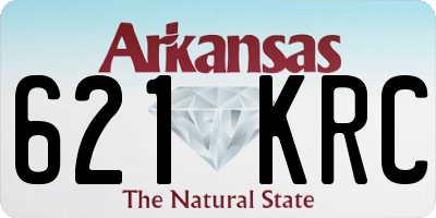 AR license plate 621KRC